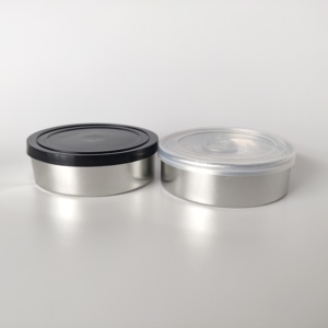 3.5Gram Khô Thảo Mộc Hoa Tự Con Dấu Pressitin Có Thể Mùi Bằng Chứng Tay Sealable Kim Loại Có Thể Với Màu Đen Nắp Nhựa - Product Image 5