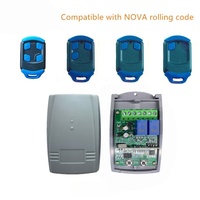 Télécommande de porte de garage électrique à 1/2/4 boutons, émetteur clonable 433,92 MHz pour moteur Vert-X 300/Vector 500