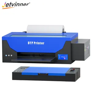 Factory spot 30cm roll digital A3 inkjet t-shirt printing machine textile clothing thermal transfer polyester film Dtf printer