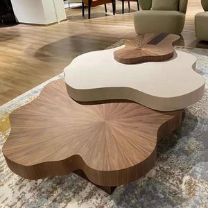 <span class=keywords><strong>2025</strong></span> nuevo modelo Cloud Rock Plate conjunto completo personalizado moderno minimalista sala de estar arte diseño único Irregular muebles para el hogar - Product Image 2