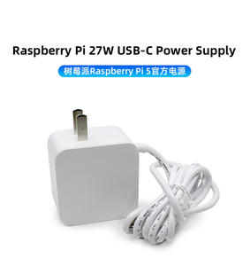 อะแดปเตอร์รุ่นราสเบอร์รี่ <span class=keywords><strong>Pi</strong></span> 5อะแดปเตอร์5B อย่างเป็นทางการของแท้อะแดปเตอร์ราสเบอร์รี่ <span class=keywords><strong>Pi</strong></span> 5 USB Type-C ชาร์จไฟสายไฟ - Product Image 2