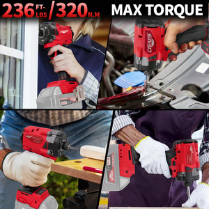 <span class=keywords><strong>Visseuse</strong></span> à chocs sans fil Cisivis 300 NM, <span class=keywords><strong>visseuse</strong></span> sans fil compatible avec la batterie au lithium M18 <span class=keywords><strong>Milwaukee</strong></span> - Product Image 5