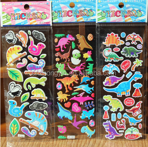 Tùy Chỉnh Puffy Dán Tấm Dễ Thương <span class=keywords><strong>3D</strong></span> Puffy Dán Phim Hoạt Hình Động Vật Dán Cho Trẻ Em Trẻ Em Scrapbooking Quà Tặng - Product Image 5