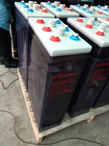 27 Years Super Quality Long Life Solar Power Storage Battery OPZS Battery 24V 48V 1200AH