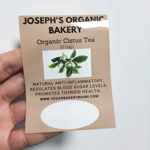 ملصقات كبيرة لاصقة بقياس 3 <span class=keywords><strong>4</strong></span> 5 بوصة لهامبورجر وملصقات الطعام الدائرية بشعار مخصص وملصق تعبئة بيتزا على العلب أو الكرتون - Product Image 5