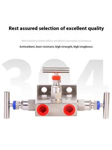 Hot Sale T-Typ Edelstahl Integrierte Drei-Ventil-Gruppe 1151-Typ Flansch Drei-Ventil-Gruppe Instrumenten teile & Zubehör - Product Image 4