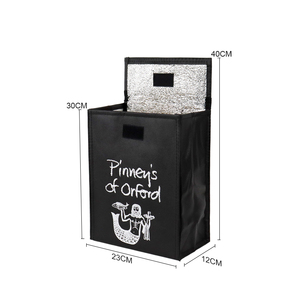 Tùy chỉnh mới không dệt cách điện ăn trưa Túi lạnh không thấm nước nhiệt in Polyester cho bãi biển những buổi dã ngoại đóng gói thực phẩm - Product Image 4