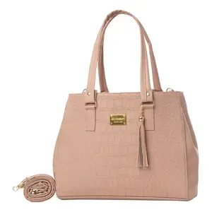 Sac à main pour femme Fana Ileana, motif alligator, grande capacité, fermeture ouverte, doublure en PU métallique, usage quotidien décontracté - Product Image 4