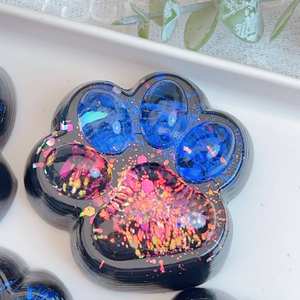 CHENXI Jouet sensoriel anti-stress Patte de chat scintillante, imprimé magique, Squishy Kawaii, unisexe, pour la décompression, à partir de 14 ans - Product Image 6