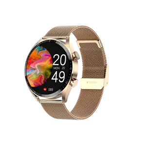 IP67 IP68 निविड़ अंधकार Amoled Smartwatches T60 Iphone के लिए वायरलेस चार्ज समर्थन डायल डाउनलोड स्मार्ट घड़ी