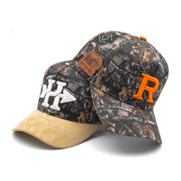 Casquette de baseball ajustable à marque privée avec broderie de logo personnalisé pour les lignes de coiffures de vente au détail