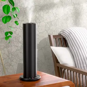 SCENTA Commercial Aluminum Design Stand Tower Nebulizing Essential Oil Refill Wireless Smart Bluetooth Aroma Diffuser Supplier