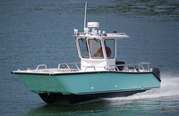 Kinocean — bateau de pêche, aluminium, soudure en v profonde, haute vitesse, artisanat d'atterrissage, pêche, bateau de travail
