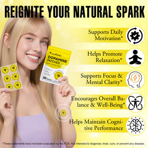 Acentiallabsドーパミン経皮ウェルネスパッチ毎日の動機と精神的な明快さがリラクゼーションのためのドーパミンパッチをサポート - Product Image 3