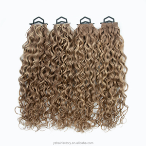 Extensions de cheveux naturels double épaisseur à pointe kératine, lisses, vierges, à pointe plate, 20 pouces - Product Image 5