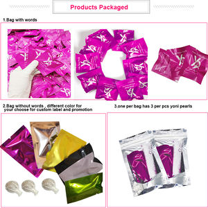 Yoni Detox Pearl vente en Gros <span class=keywords><strong>paquete</strong></span> Yoni perlas al por mayor con etiqueta privada embalaje personalizado - Product Image 2