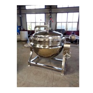 Industrial <b>Large</b> Milk Corn Rice Chicken Boiling Machine High Pressure <b>Pan</b> for Broth - Product Image 5