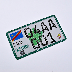 Letrero de Metal impreso para matrícula de coche, reflectante, de aluminio, personalizado, fabricante de alta calidad, novedad, venta al por mayor - Product Image 6
