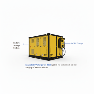 SCU All-In-One 150kWh Battery <b>Energy</b> <b>Storage</b> <b>System</b> with 30kw Fast Charger for off Grid Solution - Product Image 1