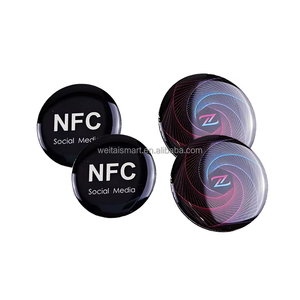 Tùy chỉnh 13.56MHz siêu nhẹ RFID <span class=keywords><strong>epoxy</strong></span> thông minh <span class=keywords><strong>tag</strong></span> với NFC giao diện Mini 1K chip cho thẻ kinh doanh Hệ thống kiểm soát truy cập - Product Image 6