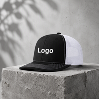 Casquette de camionneur personnalisable durable avec logo, casquette de baseball unie réglable pour usage quotidien et streetwear, vente en gros