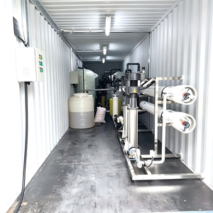 Équipement de purification d'eau RO portable avec assemblage complet de la conduite pour les sites miniers et de construction - Product Image 1