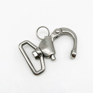 35*62 mm Stainless Steel 316 High Polished <strong>Shackles</strong> with Swivel Eye Snap Metal <strong>Hardware</strong> for Marin - Product Image 3