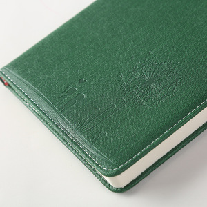 Leather Bound Embossed Notebook <b>A5</b> Business Office <b>Diary</b> Multi Color Stationery - Product Image 3