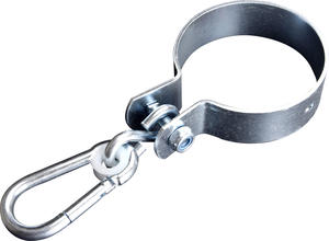 Runder Schwenk haken im Freien Kleiderbügel Spielgeräte Karabiner D Klemme für Holz schaukel haken - Product Image 3