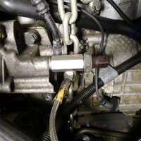 Adaptateur en T de pression d'huile en acier inoxydable 1/8 ''BSPT à 1/8 NPT Jauge T-Piece Accessoires de voiture VR-OGA02