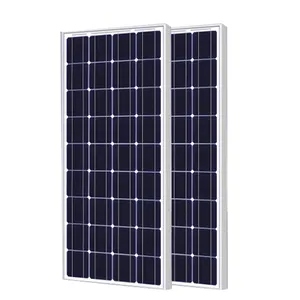 一个36级单元150W多晶聚太阳能电池板价格每瓦直接从工厂