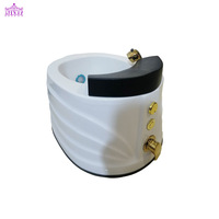 Bassin de pédicure simple en acrylique pour salon de beauté, bassin de massage pour pédicure, bain de pieds en céramique pour salon de manucure