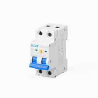 Disjoncteur différentiel bipolaire EAST avec protection contre les fuites et les surcharges, 1-63A, 230V