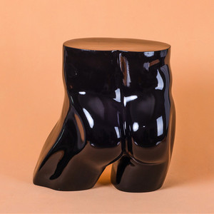 Mannequin hommes, tenues adaptées au bas du corps, short et présentoir, en or rose, à la hanche masculine - Product Image 3