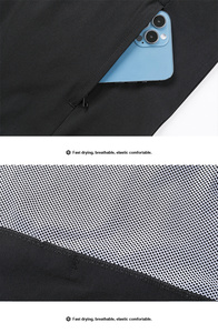 <span class=keywords><strong>Veste</strong></span> de sport réfléchissante à capuche pour hommes, taille américaine, avec logo personnalisé, pour la course à pied et l'entraînement en extérieur - Product Image 3