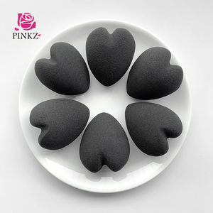Libre de látex suave antialérgico corazón belleza esponja cosmética licuadora hidrófilo 3D maquillaje mezcla - Product Image 4