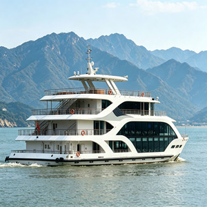 Yacht de tourisme fluvial haut de gamme de 50 m, bateau de croisière de luxe à 4 ponts pour passagers, à vendre - Product Image 3
