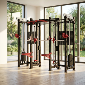 Estación de fitness comercial 8 en 1 todo en uno: Máquina Smith, Cable Crossover, Rack de Sentadillas, Entrenamiento de fuerza de cuerpo completo para varias personas - Product Image 2