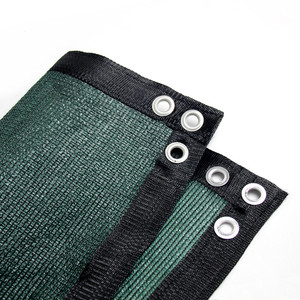 Bắc Mỹ tùy chỉnh kích thước tuyệt vời nhựa màu xanh lá cây riêng tư lưới màn hình hàng rào HDPE nhựa nert để bán - Product Image 1