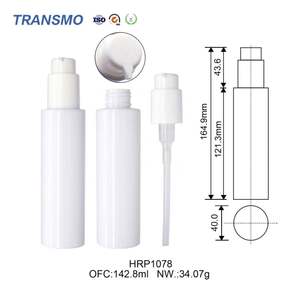 Ensemble de soins de la peau en flacon, crème pour le visage, lotion en flacon, fabrication sur mesure, étiquette privée, flacon pompe en plastique de 140 ml - Product Image 2