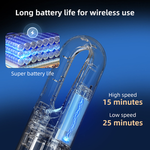 Có thể sạc lại hút mạnh mẽ xe chân không máy hút bụi máy tính để bàn di động nhà không dây cầm tay mini không dây Trọng lượng nhẹ tay - Product Image 4