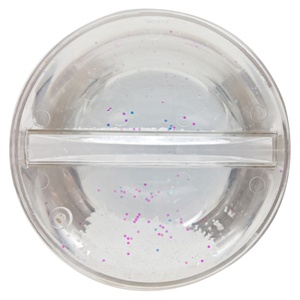 قبة أكريليك ديكور المنزل والمكتب الكريستال بريق حماه الترتر أكوا الثلج السائل المياه فقاعة الحمم الصورة غلوب - Product Image 6