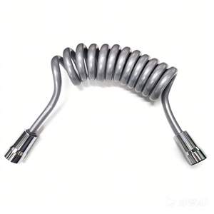 Tubo Flessibile a Molla Moderno da 2m per Idraulica, Nero, <span class=keywords><strong>in</strong></span> ABS PVC, per Impianti Idraulici - Product Image 3