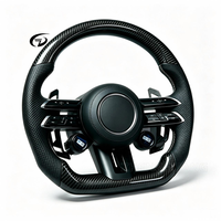 Volant en fibre de carbone mate personnalisé de qualité supérieure, compatible avec les assemblages Mercedes-Benz W223 W204 W205 809 AMG Classe E
