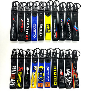 Llaveros Personalizados para Motocicleta y Auto, Llavero de <span class=keywords><strong>Tela</strong></span> Resistente, Correa de Muñeca para Llaves - Product Image 3