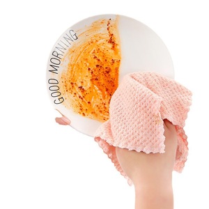 Chiffon de cuisine en microfibre, type <span class=keywords><strong>suspendu</strong></span>, pour le nettoyage et le lavage de la vaisselle, motif ananas, carré, sans peluches, absorbant l'eau - Product Image 5