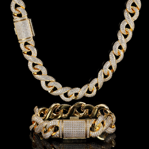 925 Silver Cuban Link <b>Necklace</b> Moissanite Diamond Style Custom Hip Hop Jewelry for Men Women Luxury Wedding Gift <b>Statement</b> Chain - Product Image 3