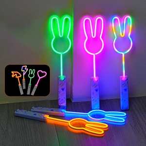 LED Color Changing <strong>Glow</strong> <strong>Stick</strong> Flashing Light Wand Event Party Cheer <strong>Stick</strong> - Product Image 1