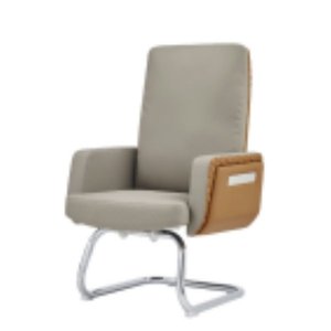 Chaise de bureau en cuir moderne et confortable 37740-D008 - Product Image 2