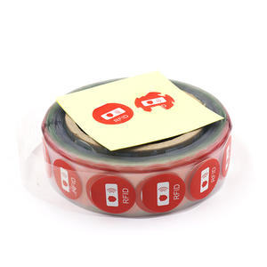 Pegatinas desechables antifalsificación autodestructivas frágiles a prueba de manipulaciones RFID NFC para la gestión del vino - Product Image 3